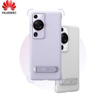 Huawei P60 Pro Case Soft Liquid Silicone Stand Case Shockproof Protective Phone Cover With Holder For Huawei P60Pro P60