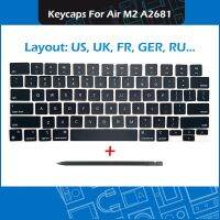 2022ปีใหม่ M2แล็ปท็อป A2681คีย์ Keycaps สำหรับ Macbook Air Retina 13.6 "A2681หมวกคีย์บอร์ดซ่อม