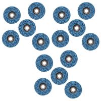 15Pcs 125mm Diameter Cleaning Strip Wheel Grinding Abrasive Disc for Angle Grinder Paint Rust Grinder Remover Tools