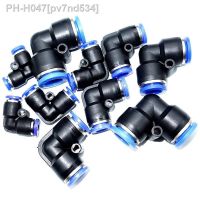 PV Series 4mm 6mm 8mm 10mm 12mm Tube OD 90 Degree Equal Union Elbow Air Pneumatic Push In Connector Quick Connection Fitting