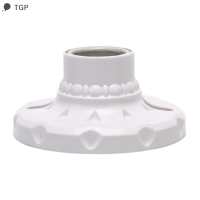 ? TGP E27 ceramics LED Light bulb Holder ฐานแขวนซ็อกเก็ตรอบฐาน