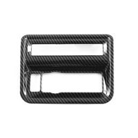 dvfggv Carbon Fiber Headlight Adjustment Switch Decoration Cover For Ford F150 2021 2022 2023