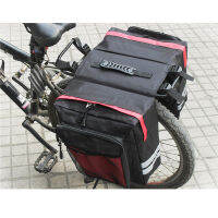 MTB กระเป๋าใส่จักรยานด้านหลัง Rack Bike Trunk Bag กระเป๋าเดินทาง Pannier Back Seat Double Side Cycling Bycicle กระเป๋าทนทาน Travel