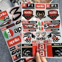 For Aprilia RV4 RSV4 Futura Rst 1000 Falco Sl Pegaso 650 Motorcycle Tank Decals Italia Stickers Motorbike Car AVT Bike Decals