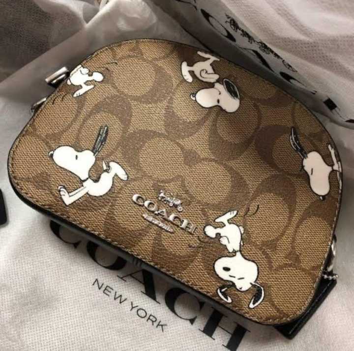 Coach X Peanuts Snoopy Mini Serena Crossbody Bag w/Wallet