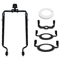 7Inch Lamp Shade Harp Holder Adjustable Lamp Harp Kit E14,E26,E27 Light Base Adapter Horn Frame Lampshade Bracket