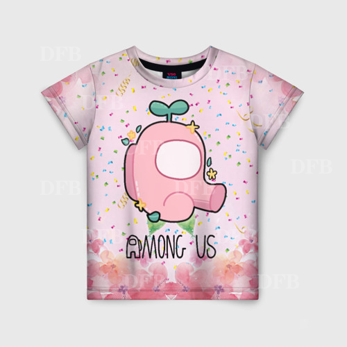 among-us-เสื้อยืดพิมพ์ลายการ์ตูนเกมแนวโน้มแฟชั่นเด็กผู้ชายและเด็กผู้หญิง-เสื้อแขนสั้นสะดวกสบายและระบายอากาศฤดูร้อน