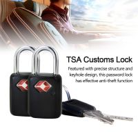 【YF】 2022 New TSA Customs Lock With Key Small Portable Padlock Waterproof Anti-Theft Suitcase Luggage Locks High Security Tool