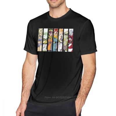 Chrono Trigger T Shirt Chrono Trigger T-Shirt Cotton Oversized Tee Shirt Print Male Short Sleeve Fun Classic Tshirt Streetwear 【Size S-4XL-5XL-6XL】