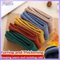 PERPE Mens Thicken Floor Fluffy Cashmere Hosiery Winter Warm Wool Socks Hiking