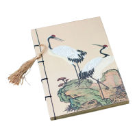 With Tassels Students Antique Notepad Chinese Retro Blank Sketchbook 80 Sheets Jounal School Stationery Notebook Personal Diary