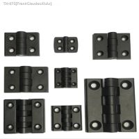 ♞♧ 10pcs/set Black Color Nylon Plastic Butt Hinge for Wooden Box Furniture Electric Cabinet Hardware