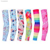 卍 1 Pair Kids Sun uv Protection Arm Sleeves Summer Cooling Sleeves For Girls Boys Children 39;s Arm Warmer Cartoon Outdoor Hand Cover