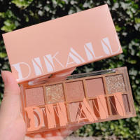 DIKALU อายแชโดว์10สี พาเลทอายแชโดว์ กันน้ำ Palette ที่ทาตา10สีeyeshadow10color-DKL10