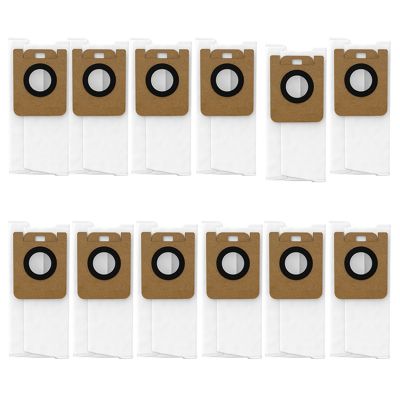 12 Pcs Dust Bags for Dreame Bot Z10 Pro Vacuum Cleaner Spare Parts Accessories