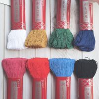 100 Cotton 100Meter/piece 6 Strands Daruma Solid Color Sashiko Thread Made In Japan