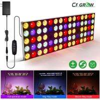 Dimmable LED Grow Light Full Spectrum 750W 1500W 2250W + Timer for Indoor Tent Garden Hydroponics Seedling Veg Bloom Plant Lamp Power Points  Switches