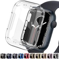 360 Degree Clear Cover For Apple Watch Ultra 8 7 SE 6 4 5 3 Protector Case For iWatch Series 38mm 40mm 41mm 42mm 44mm 45mm 49mm