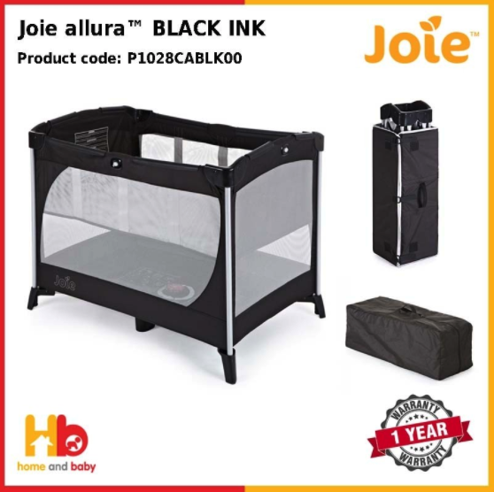 Joie Playpen Allura BLACK INK Lazada Singapore