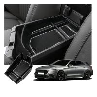 fgjfykjd Central Console Armrest Storage Box Holder Interior Organizer Glove Tray Accessories for Genesis GV70 2021 2022