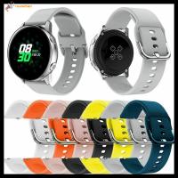 RUANEHAN นาฬิกาสปอร์ตสำหรับสายรัดข้อมือซิลิโคน Huami Amazfit Bip สายสำรอง20มม. สายนาฬิกาข้อมือสำหรับ Samsung Galaxy Watch Active 2 42มม.