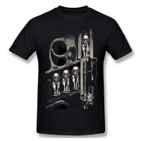 Goth 1980s Subculture Rock Romance Mens TShirt Giger Birth Machine Fashion Harajuku Streetwear Hipster XS-4XL-5XL-6XL