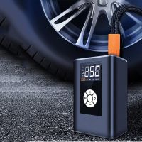 4000mAh Mini Car Air Compressor 120W 150PSI Electric Wireless Portable Tire Inflator Pump for Motorcycle Bcle Bicycle Tyre Balls Air Compressors  Infl