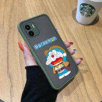 เคสป้องกันกล้องฝาครอบเต็มขอบนิ่มเคสใส่โทรศัพท์รูปแมวการ์ตูน A1น่ารักสำหรับ Xiaomi Redmi A2กันกระแทก