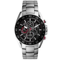 MICHAEL KORS JetMaster Black Skeleton Men Watch MK9011