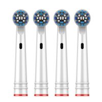 ZZOOI 4Pcs For Oral B Toothbrush Head Eb20 Soft Bristles Electric Tooth Brush Replacement Brush Heads For Oral B Teeth Clean