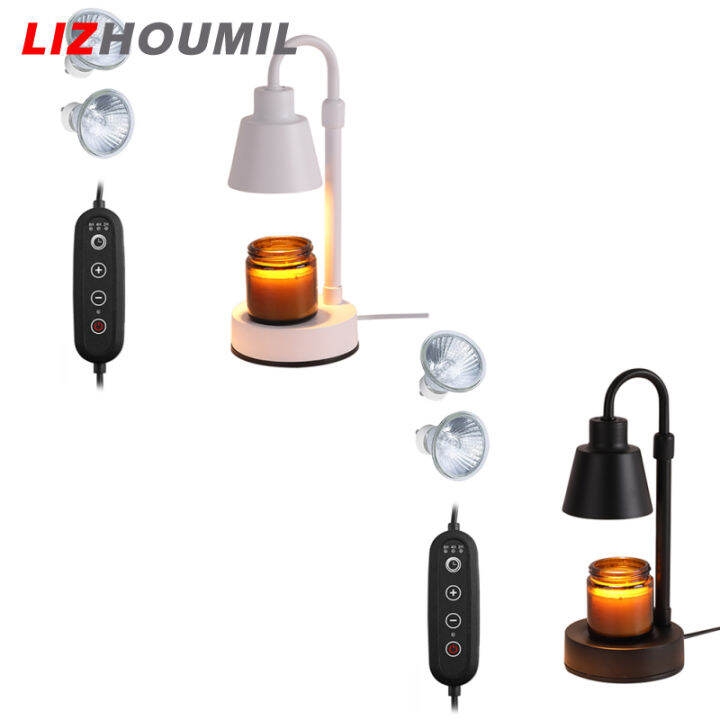 lizhoumil-โคมไฟอุ่นเทียนหรี่ไฟได้เทียนหอมปรับความสูงได้-เทียนหอมปรับอากาศของขวัญวันวาเลนไทน์