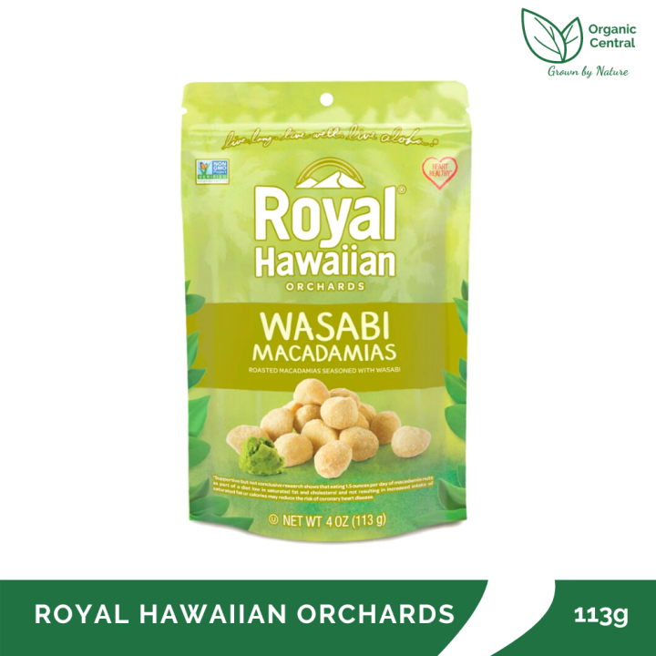 Royal Hawaiian Wasabi Soy Macadamias 113g Lazada PH