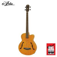 ARIA FEB-F2M STBR ELECTRIC ACOUSTIC BASS 814MM SCALE W/BAG เบสโปร่งไฟฟ้าคุณภาพ สุดคุ้ม