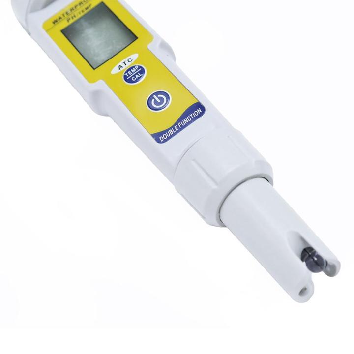 ฟรีผงคาริเบท-เครื่องวัด-ph-0-14-น้ำ-0-to-50-c-ph618-เครื่องวัดค่า-ph-meter-อุปกรณ์วัดค่า-กรด-ด่าง-ของน้ำ-ph-meter