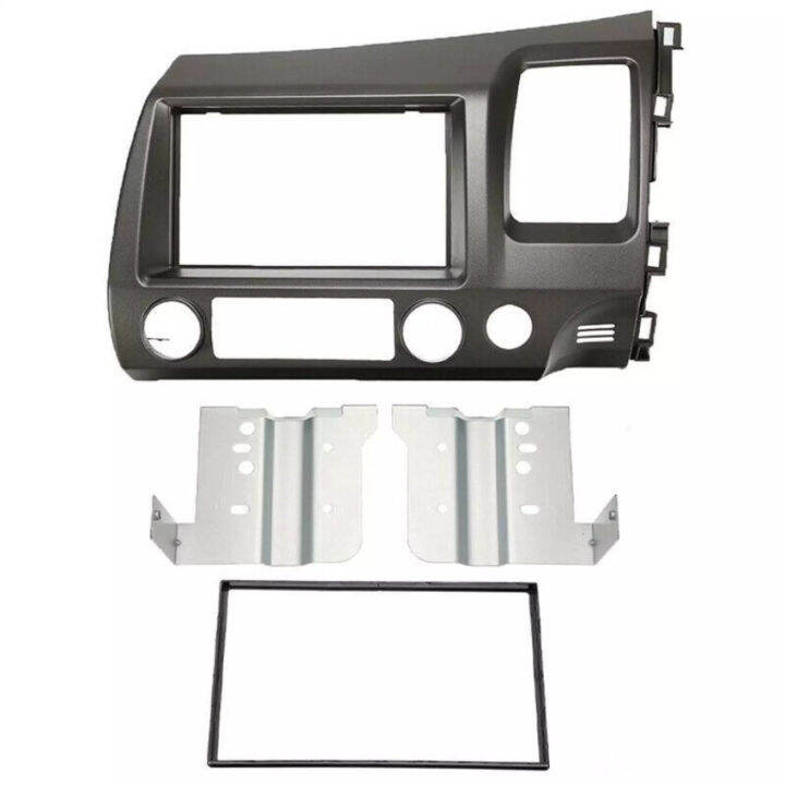 7'' Double Din Car Dashboard Trim for Honda Civic RHD 20072011 Fascia
