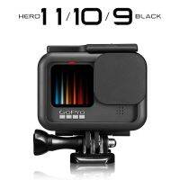 สำหรับ Gopro Hero 11 10 9ฝาครอบเคสป้องกันขอบสีดำฝาครอบป้องกัน Cag Go Pro