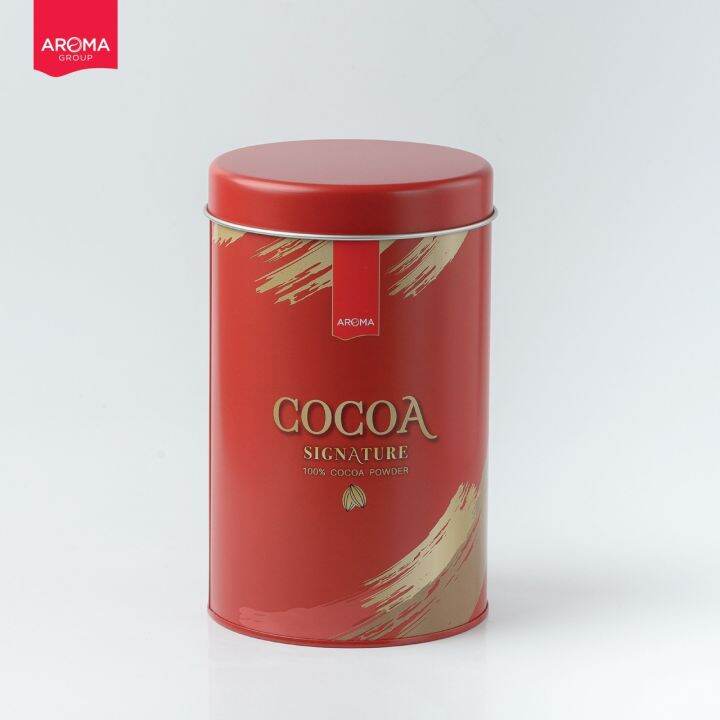 aroma-cocoa-powder-100-signature-amp-selection-300-กรัม-กระป๋อง