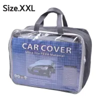 ผ้าคลุมรถยนต์ CAR COVER  ไซต์ XXL ผ้าแบบ PEVA ขนาด 580*175*120 cm ผ้าคลุมรถอย่างหนา ผ้าคลุมรถเก๋ง ผ้าคลุมรถยนต์ ผ้าคลุมรถกันความร้อน กันเชื้อรา