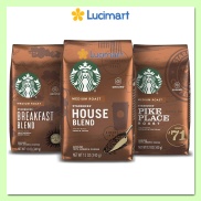 Cà phê Starbucks rang xay sẵn nguyên chất 100% Arabica Coffee Medium USA