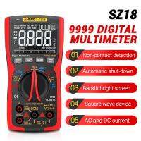 SZ18 Digital Multimeter 9999 Professional True RMS og Tester Multimetro DIY Transistor Capacitor NCV Testers Lcr Met New