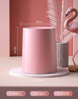 nordic Cute trash can Small pink creative bedroom wastebasket food trash bin with cover kosz na smieci household products DF50