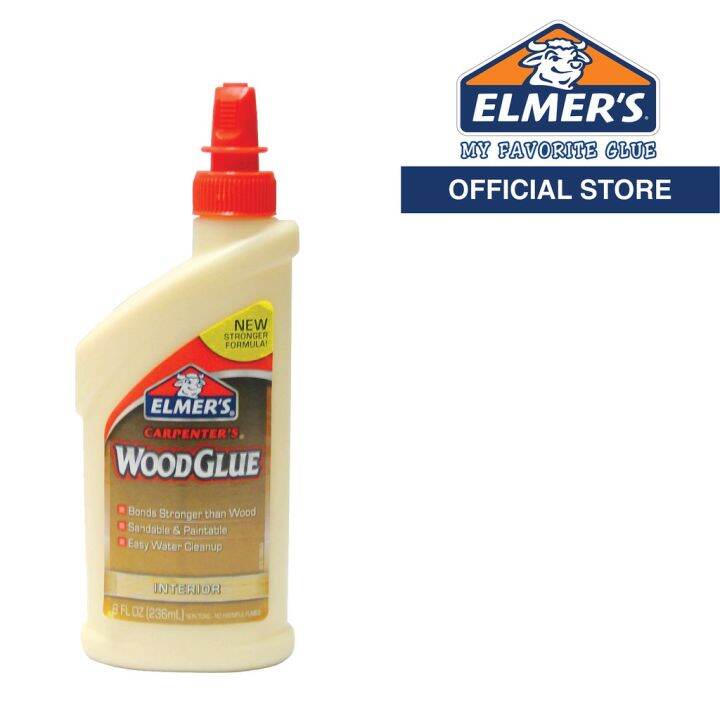 ELMER'S Carpenter's Wood Glue E7010 (236 ml, Stronger Formula) Lazada PH
