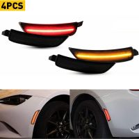 For Mazda Miata MX-5 2016 2017 2018 2019-2022 Front Rear Fender Lamps LED Side Marker Light Red Yellow Replacement Accessories