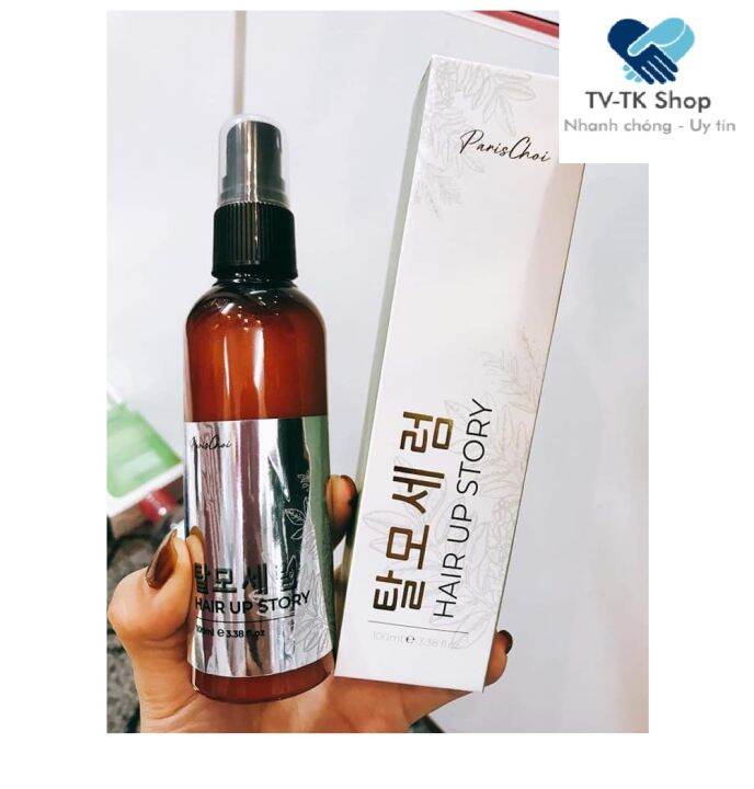 Xịt Mọc Tóc Genie Hair Up Story Paris Choi Hàn Quốc - Mẫu mới Xịt Mọc Tóc Genie Hair Up Story Paris Choi Hàn Quốc - Mẫu mới