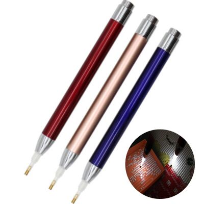 Point Drill Pen Lighting Diamond Pens 5D Painting with Diamonds Professional Tool Diamond Cross Stitch Accessories Needlework
