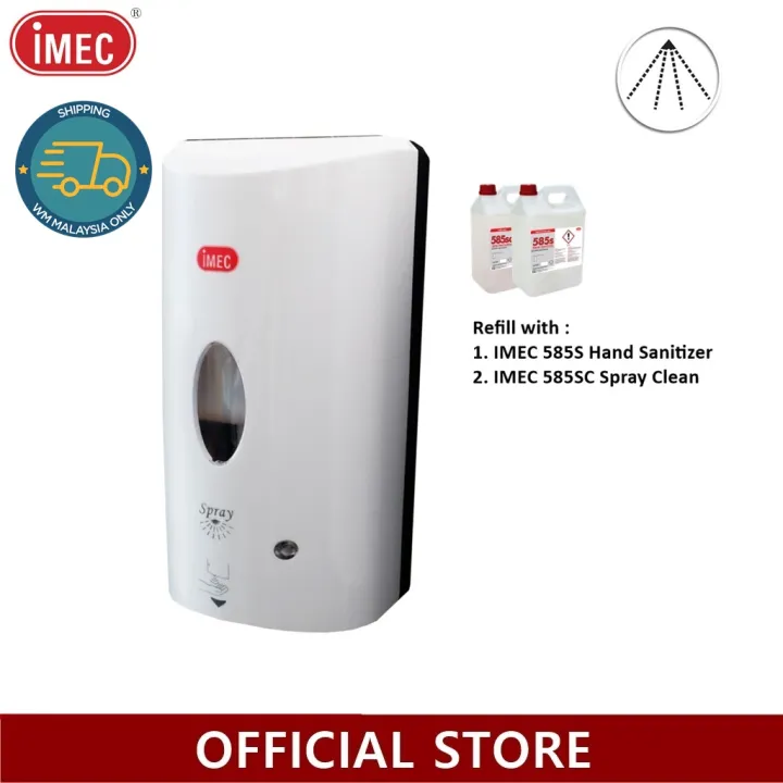 Automatic Sensor Hand Sanitizer Dispenser (Spray), IMEC IASS 1000, 1,200ml Lazada