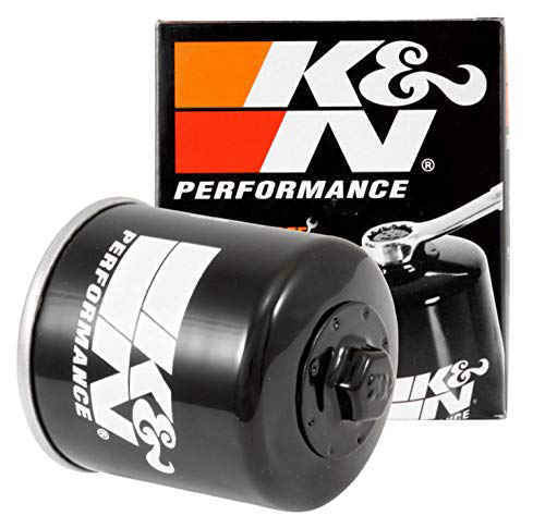 K&N Motorcycle Oil Filter: High Performance, Premium, Designed to be ...