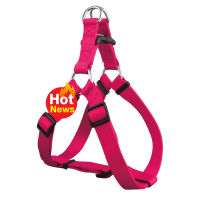 PET HARNESS สายรัดตัวสุนัขแมว &amp; สายจูง สายรัดตัวสุนัข ขนาด 2.5cm สายรัดหน้าอกสุนัข สายรัดสัตว์เลี้ยง สายลากจูงสุนัขปรับ สายจูงสุนัข size 45-60cm