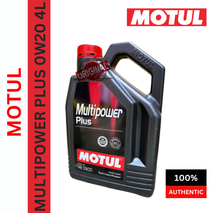 Motul Multipower Plus 0W20 Semi Synthetic Engine Oil (4L) | Lazada