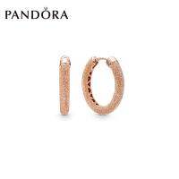 Pandoraˉ Rose Gold Matte Earring Hook 287930 Personality Earrings Hoop earrings Stud earrings Drop earrings Women Jewelry Pandoraˉ earrings Stud earrings